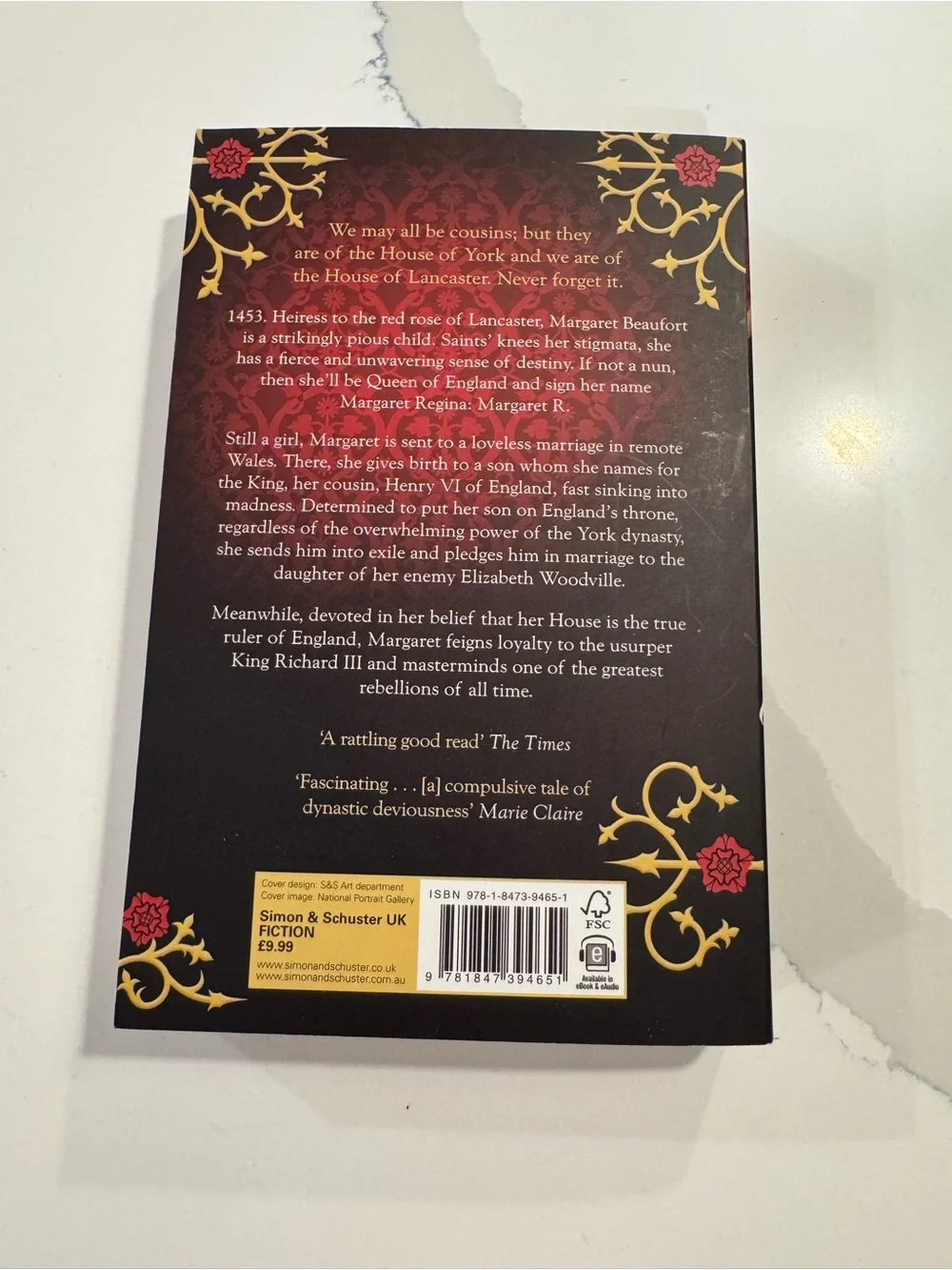 Philippa Gregory The Red Queen PB Historical Fiction Plantagenet & Tudor 2016
